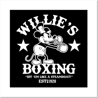 Willie's Boxing Posters and Art